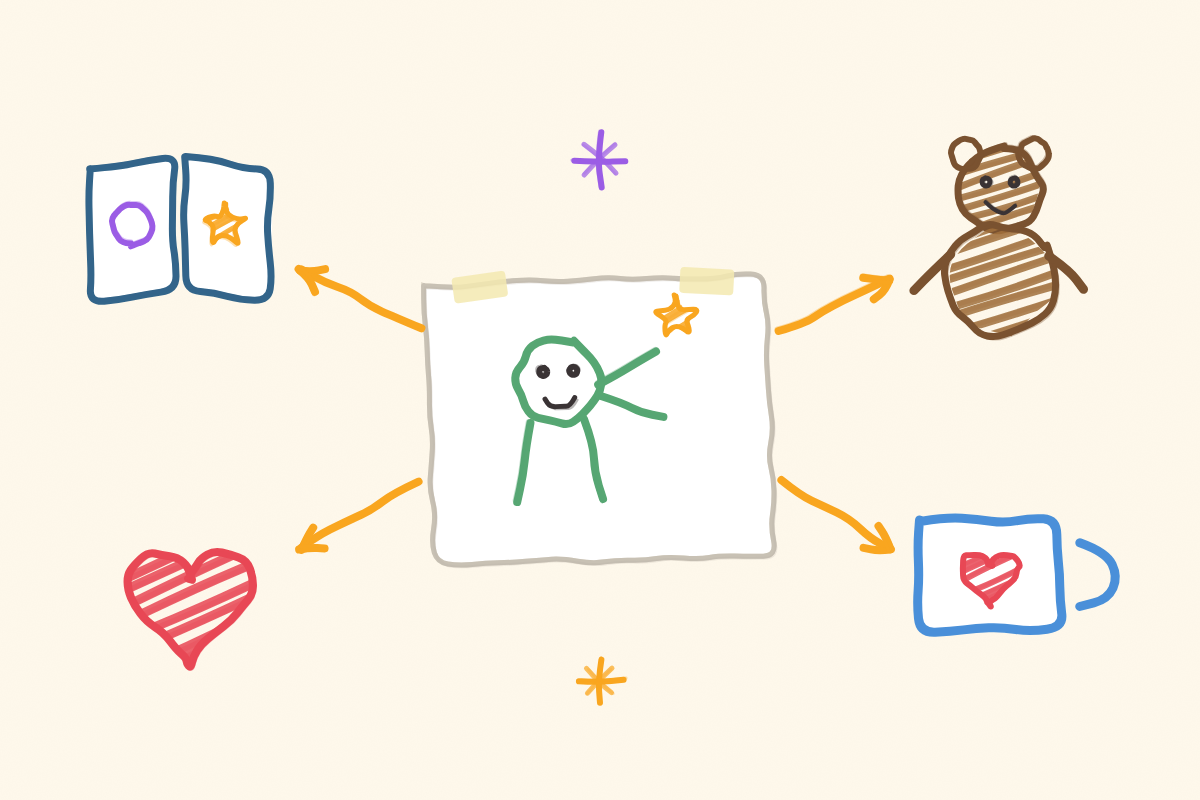 25 Ways to Turn Your Child's Drawing Into Something They'll Keep Forever